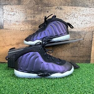 Nike Little Posite One Eggplant Kids Shoes Basketball Sneakers Size 8C